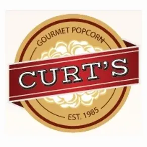 Curt's Gourmet Popcorn brand logo for curtsgourmetpopcorn.com