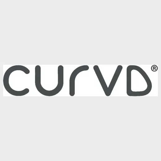 Curvd brand logo for curvd.com