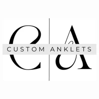 Custom Anklets brand logo for customanklets.com