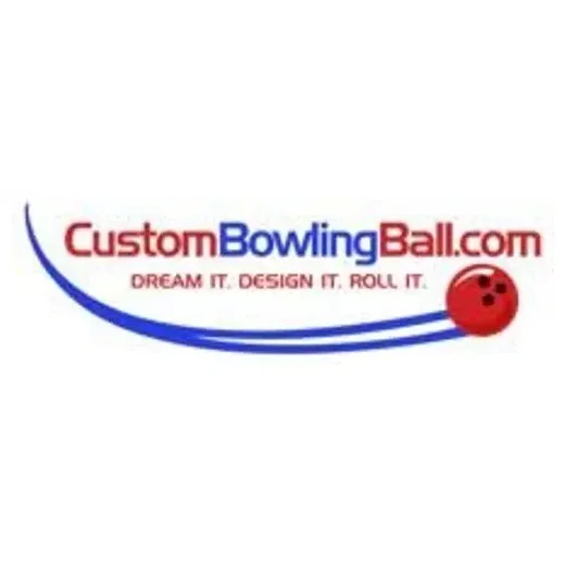 Custom Bowling Ball brand logo for custombowlingball.com
