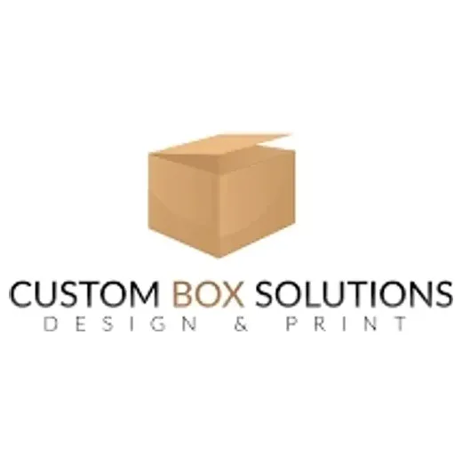 Custom Box Solutions brand logo for customboxsolutions.com