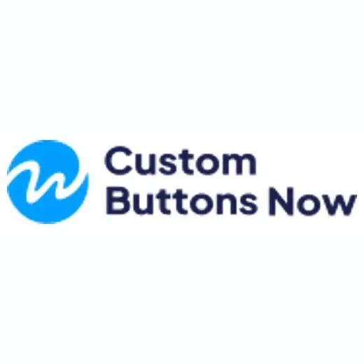 Custom Buttons Now brand logo for custombuttonsnow.com