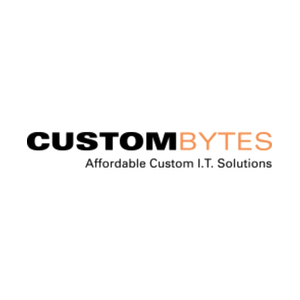 Custom Bytes brand logo for custombytes.biz