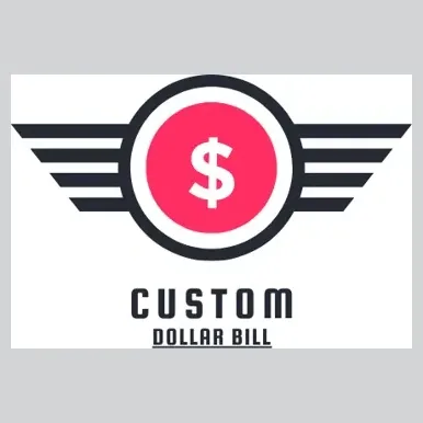 Custom Dollar Bill brand logo for customdollarbill.com