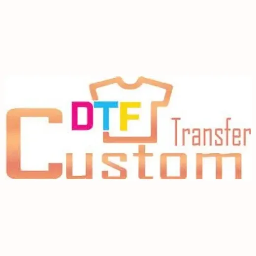 Custom DTF Transfer brand logo for customdtftransfer.net