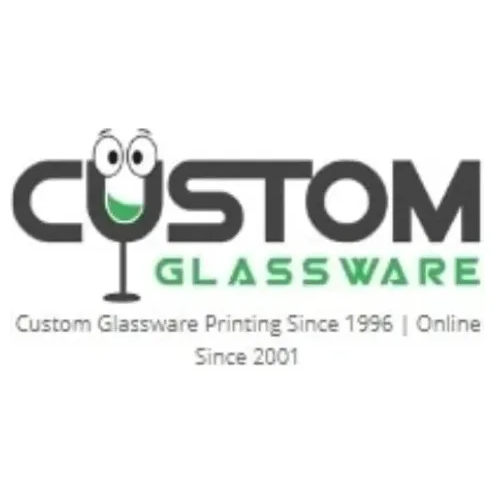 Custom Glassware brand logo for customglassware.com