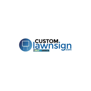 Custom Lawn Sign brand logo for customlawnsign.com