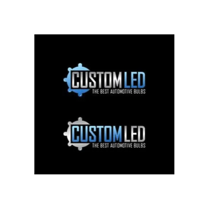 Custom LED brand logo for customled.co.uk