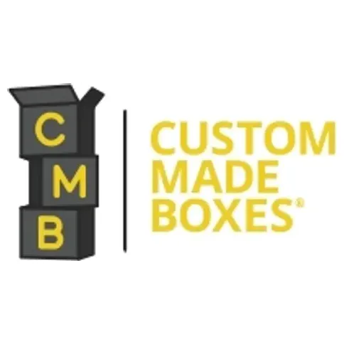 Custom Made Boxes brand logo for custommadeboxes.com