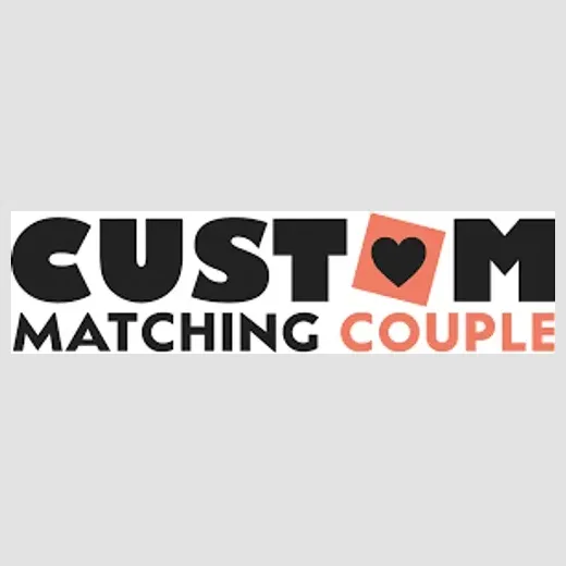 Custom Matching Couple brand logo for custommatchingcouple.com
