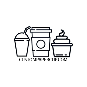 Custom Paper Cup brand logo for custompapercup.com