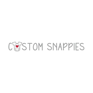 Custom Snappies brand logo for customsnappies.com