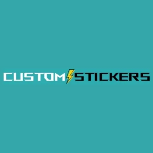 Custom Stickers brand logo for customstickers.com