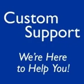 Custom Support brand logo for customsupport.com