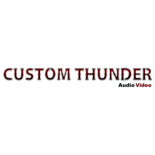 Custom Thunder AV brand logo for customthunderav.com