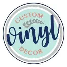 Custom Vinyl Decor brand logo for customvinyldecor.com