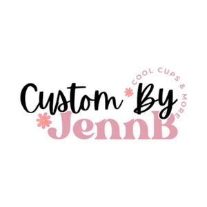 custombyjennb brand logo for custombyjennb.com