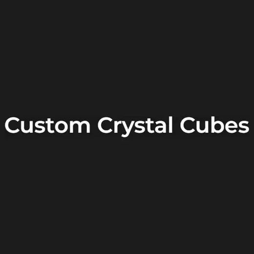 customcrystalcube brand logo for customcrystalcube.com