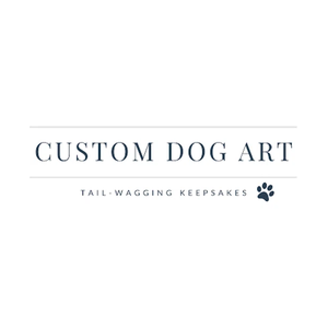 customdogart brand logo for customdogart.com
