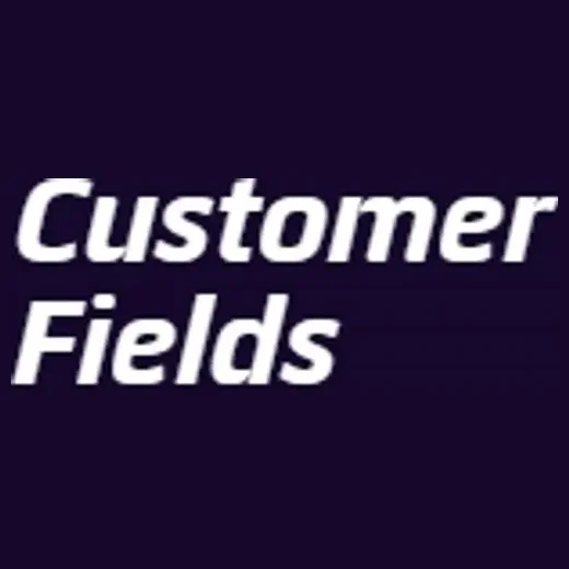 Customer Fields brand logo for customerfields.com