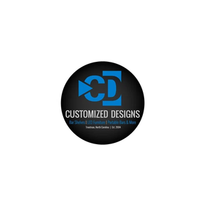 customizeddesigns brand logo for customizeddesigns.com