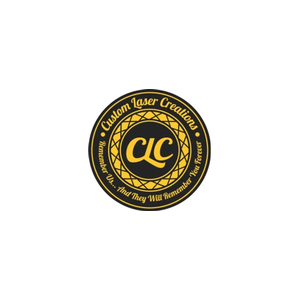 customlasercreations brand logo for customlasercreations.com