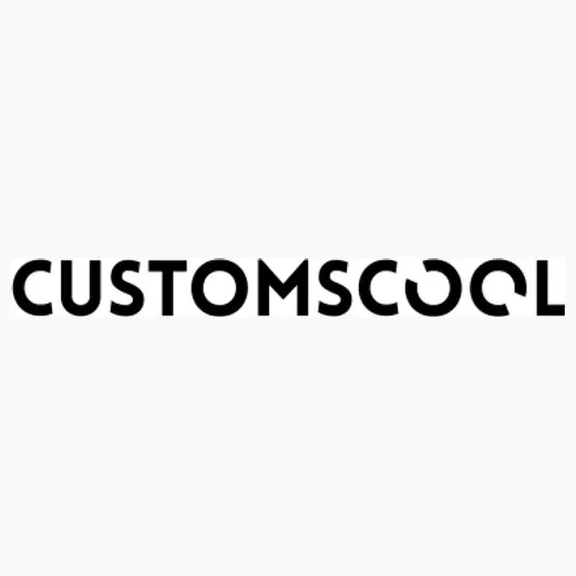 customscool brand logo for customscool.com
