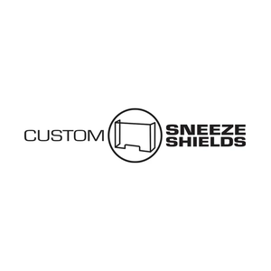 customsneezeshields brand logo for customsneezeshields.com