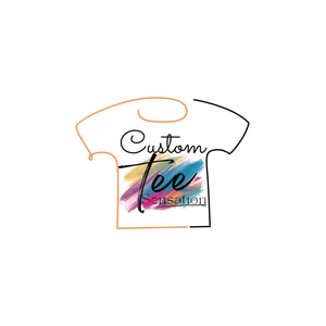 customteesensation brand logo for customteesensation.com