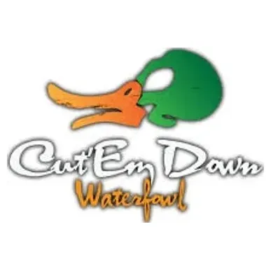 Cut'Em Down Waterfowl brand logo for cutemdownwaterfowl.com