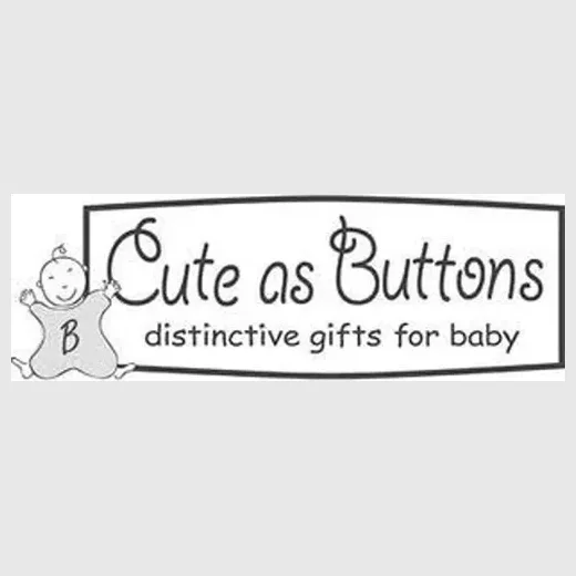 Cute as Buttons brand logo for cuteasbuttons.com