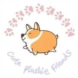 Cute Plushie Friends brand logo for cuteplushiefriends.com