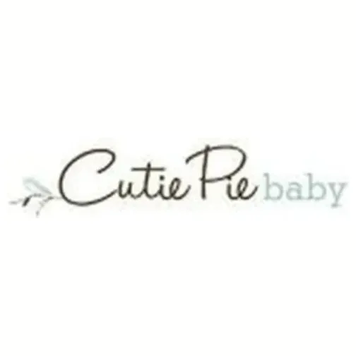 Cutie Pie Baby brand logo for cutiepiebaby.com