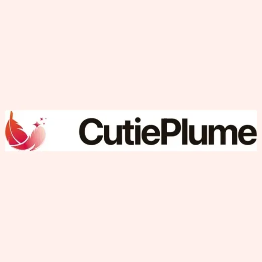 cutieplume brand logo for cutieplume.com