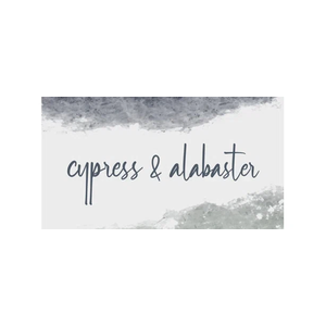 Cypress & Alabaster brand logo for cypressandalabaster.com