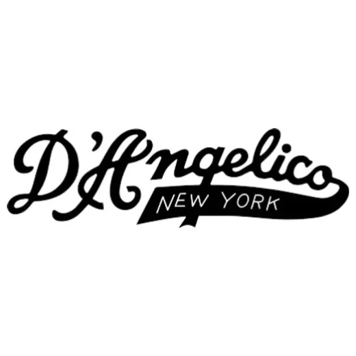 D'Angelico Guitars brand logo for dangelicoguitars.com