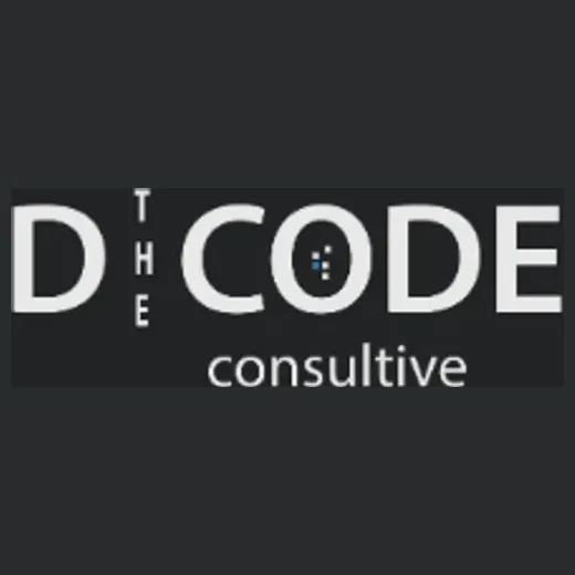 d.code brand logo for dcodeconsultive.com