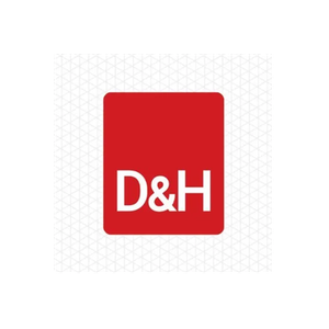 D&H brand logo for dandh.com