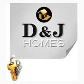 D&J Homes brand logo for dandjhomes.com