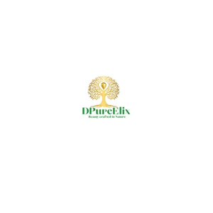 D'Pure brand logo for dpureelix.com