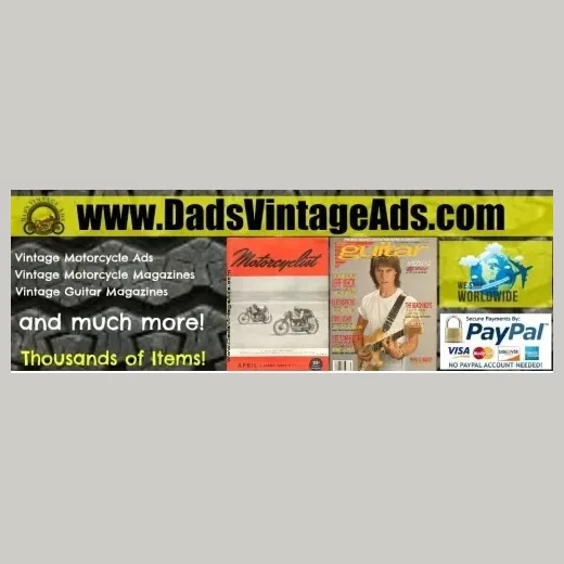 Dad's Vintage Ads brand logo for dadsvintageads.com