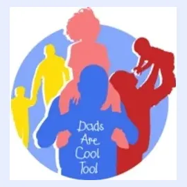 Dads Are Cool Too brand logo for dadsarecooltoo.com