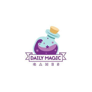 Daily Magic Games brand logo for dailymagicgames.com