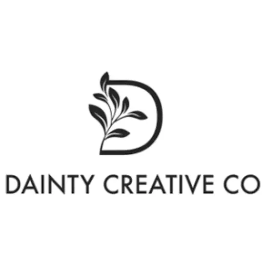 Dainty Creative Co brand logo for daintycreativeco.com