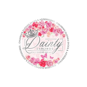 Dainty Darlings brand logo for daintydarlingschildrenswear.co.uk