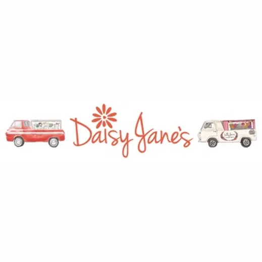 Daisy Jane's Flower Truck brand logo for daisyjanesflowertruck.com