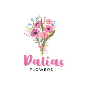 Dalia's Flowers brand logo for daliasflowersnc.com