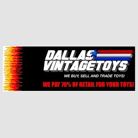 Dallas Vintage Toys brand logo for dallasvintagetoys.com