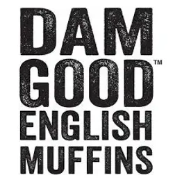 Dam Good English Muffins brand logo for damgoodenglishmuffins.com