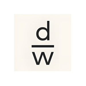 Damian West brand logo for damianwestsalon.com